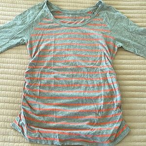 Striped Maternity Shirt